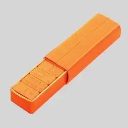 OJR Luxury Leather Domino Travel Game Set