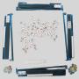 Blue Mahjong Tile Rack Pusher - YUDA Majiang Combo