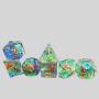 Custom Resin DND Dice Set - Sharp Edge Fish Dice