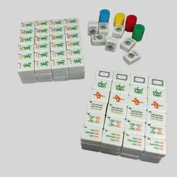 Custom Factory Mahjong Tiles - Kids, Families, Adults (Ages 8+)