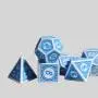 MINI PLANET DND Acrylic Dice Set - 7pcs Polyhedral Dice MINI PLANET DND Acrylic Dice Set - 7pcs Polyhedral Dice