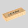 Custom Wooden Domino Set - Double 6, Kids Game, Wholesale