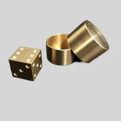 Brass Mental Die Magic Trick Prop Close-Up Illusion
