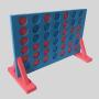 Acrylic Connect 4 Game - Winsport Desktop Chess Board