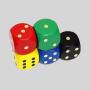 Custom DND RPG Resin Dice Set - Personalized Polyhedral Dice