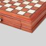 Chess Set Magnetic Wooden - 2 Extra Queens