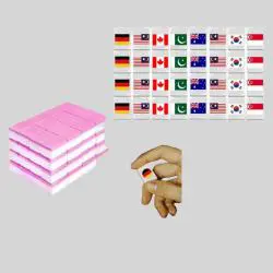 Custom Singapore Mahjong Tiles Board Game Set