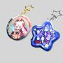 Custom Quicksand Acrylic Bricks, Anime DIY Charms, Thick Liquid Glitter