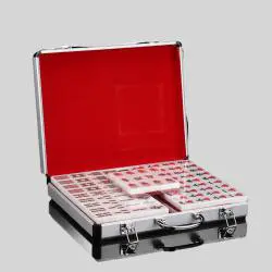 Custom Mahjong Set - Family Board Game, Chess & Cards Design