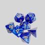 Custom 7PC Colored Jade Polyhedral Dice Set - Plastic