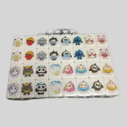 Customized Mahjong Game Set - Rectangle Resin, Cheap, Promotional