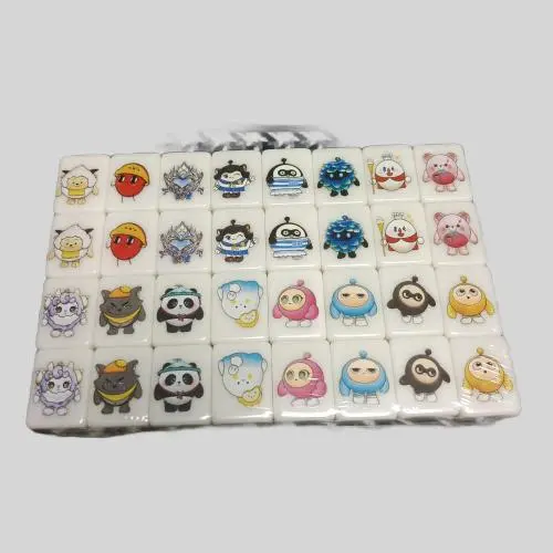 Customized Mahjong Game Set - Rectangle Resin, Cheap, Promotional Customized Mahjong Game Set - Rectangle Resin, Cheap, Promotional
