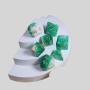 DND Acrylic Dice Set - 11 Polyhedral Dice for Board Games