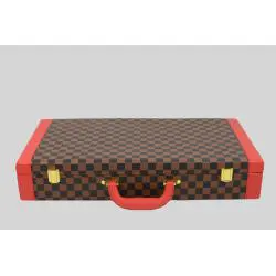 Custom Luxury American Mahjong Set with Pushers & PU Leather Case