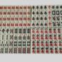 Black Melamine Travel Mahjong Set - Customize Tiles