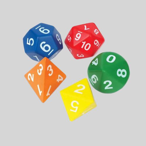 PU Foam Dice, Customizable Classroom Dice PU Foam Dice, Customizable Classroom Dice