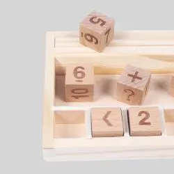 Early Childhood Math Cube - Counting Games for 1-3 Year Olds