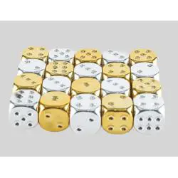 Metal Dice, Wholesale Custom Polyhedral Dice