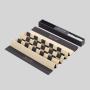 Luxury Handmade Chess Set - Leather & Wood Game