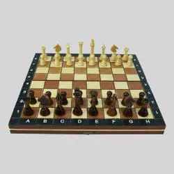 Wooden Chess Set - Folding Box, 5.5cm King, Wholesale