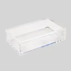 Acrylic Mahjong Tile Storage Box – Clear Display Case