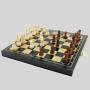 Custom Wood Chess Set - Bamboo, OEM/ODM, 24x24cm