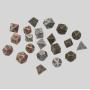 6mm Metal Dice Set - D&D RPG Dice (7pcs)