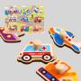 Wooden Vehicle Jigsaw Puzzle for Kids - Tooky Toy