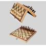 Wooden Foldable Chess Set - Family Game Gift
