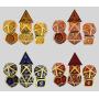 D&D Metal Dice Set - 7 Dice, Pathfinder Roleplaying Game