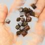 Metal Polyhedral Dice Set - DND, Casino Grade