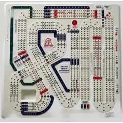 Wooden Cribbage Game Set with Storage