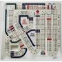 Wooden Cribbage Game Set with Storage