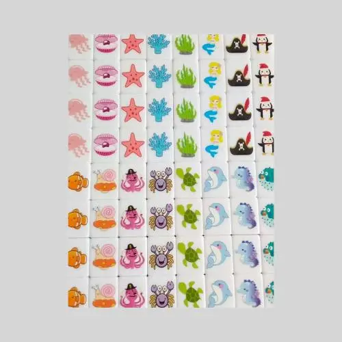 Mahjong Stickers - Customizable Pattern, China Game Novelty Gifts Mahjong Stickers - Customizable Pattern, China Game Novelty Gifts