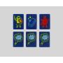 American Mahjong Tiles Set - Acrylic Mahjong Juego Mesa Tiles