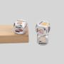 Custom Stainless Steel Dice Set - Colorful Food Pattern Cube D&D Dice