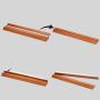 Classic Chestnut Mahjong Racks with Pushers 18