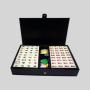 Custom Black Mahjong Set Gift Box - Singapore Malaysia China US Japan
