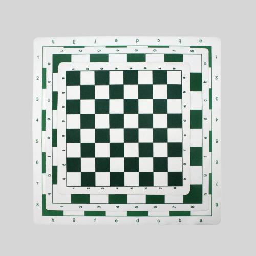 Roll-up Chess Set - PU Leather Tournament Mat Magnetic Chess Game