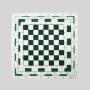 Roll-up Chess Set - PU Leather Tournament Mat Magnetic Chess Game