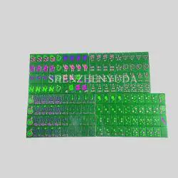 Custom Light Blue Singaporean Mahjong Tiles Set