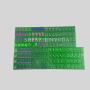 Custom Light Blue Singaporean Mahjong Tiles Set
