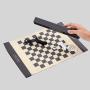 Luxury Handmade Chess Set - Leather & Wood Game