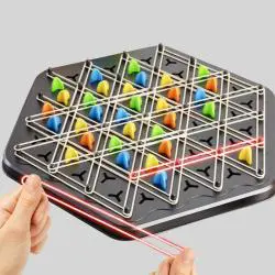 Geometry Chain Chess Puzzle Board Game - Logic Toys for Kids