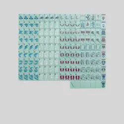 Acrylic Mahjong Sets OEM Custom Print Engraved Singapore Malaysia
