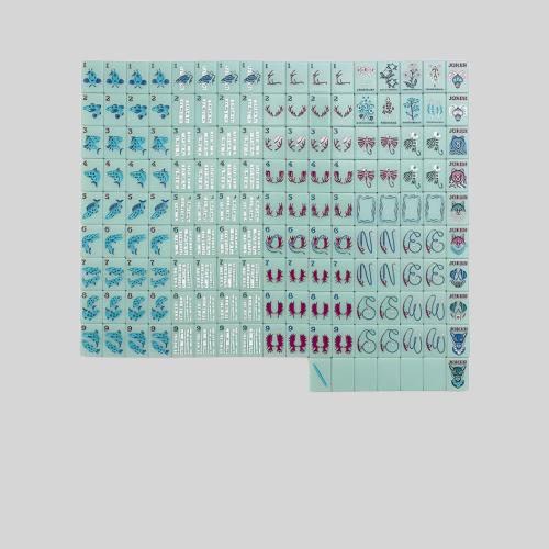 Acrylic Mahjong Sets OEM Custom Print Engraved Singapore Malaysia