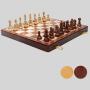 Folding Wooden 2 in 1 Chess Set