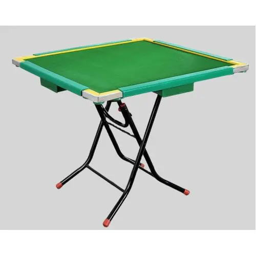 Cheap Folding Wooden Mahjong Table - Portable, Green/Blue/Red Cheap Folding Wooden Mahjong Table - Portable, Green/Blue/Red