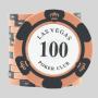 Crown Texas Hold'em Mahjong Clay Chips Set with Aluminum Case