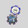 10g Ceramic Poker Chips Tournament Custom Logo OEM